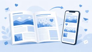 ファンクラブ会報のデジタルブック化